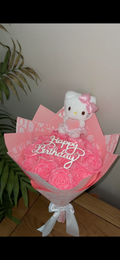 Mini Hello kitty teddy bouquet