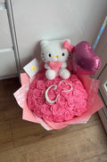 Large Hello kitty theme 40 rose bouquet (not inc balloon)