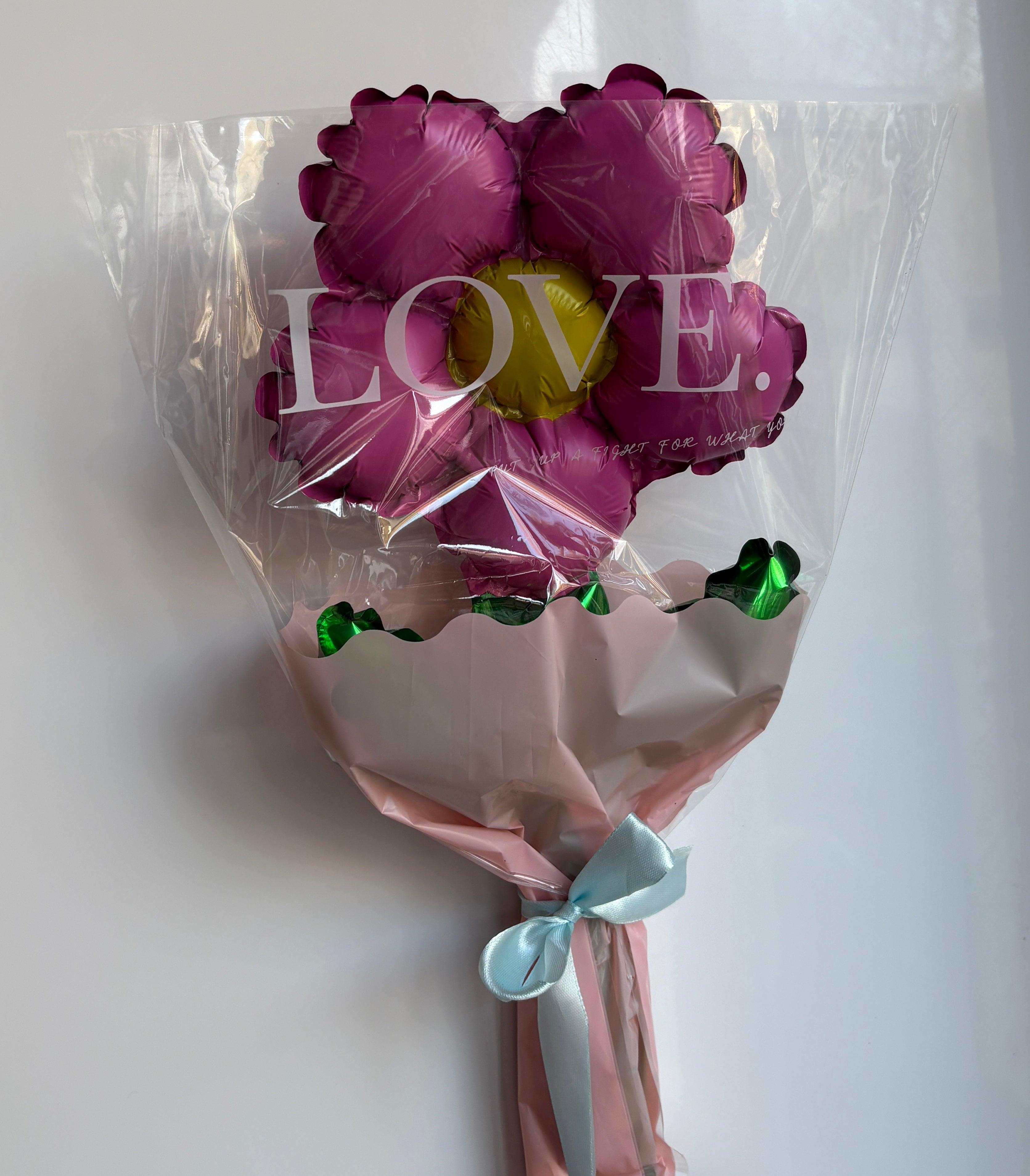 flower balloon bouquet