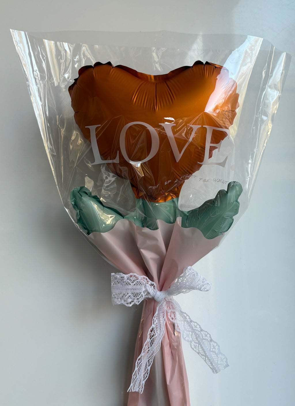 Heart balloon bouquet